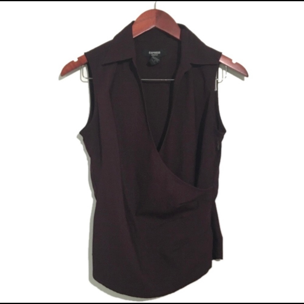 2/$20 Express Stretch Sleeveless Blouse